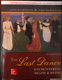 The Last Dance (11th edition, Psychology book, PSYC 3320 MRU)