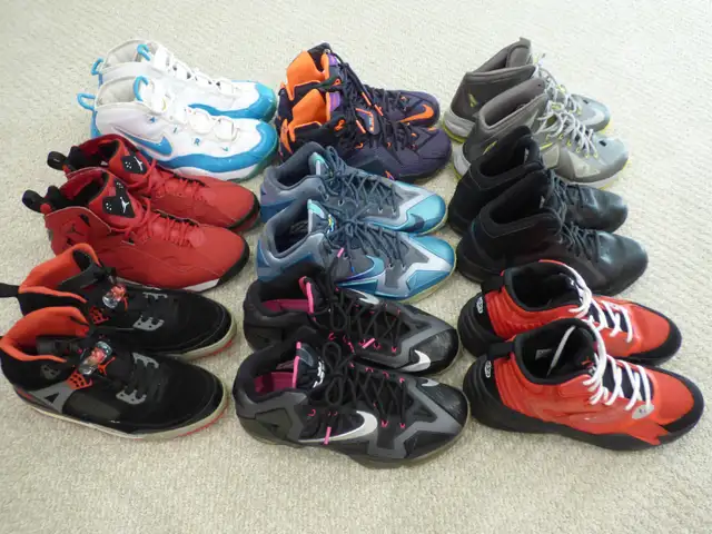 Basketball Shoes - Nike Air Max, Uptempo, Jordan, LeBron, Puma in Men's Shoes in Hamilton - Image 5