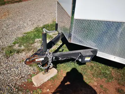 Hardly used trailer, everything works, tires are in great shape. Used for storage only. Purchased ne...