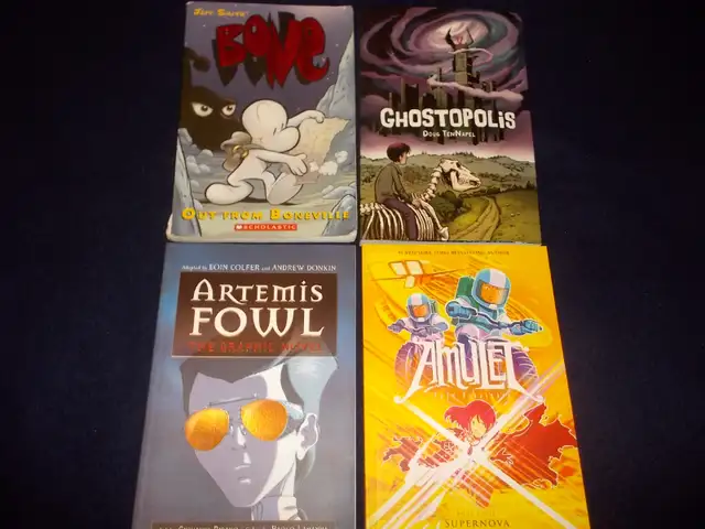 4 Graphic Novels-High Interest Reading in Children & Young Adult in London - Image 2