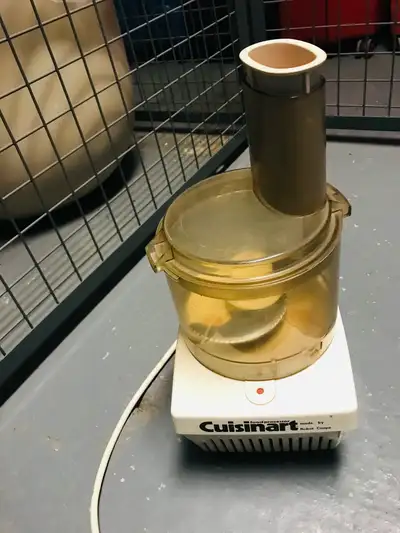 Vintage Cuisinart Food Processor $25, View more