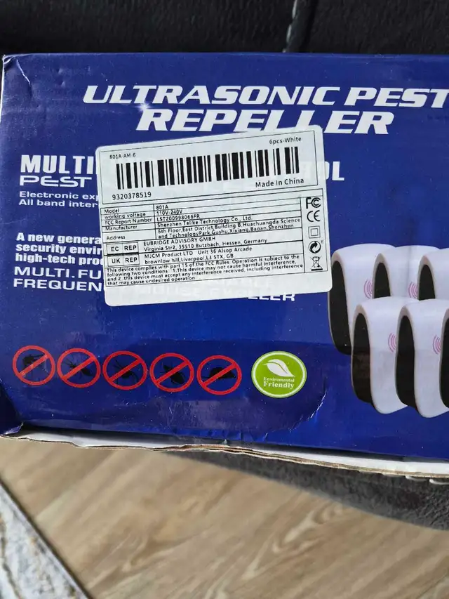 Ultrasonic Pest Repeller 6-Pack