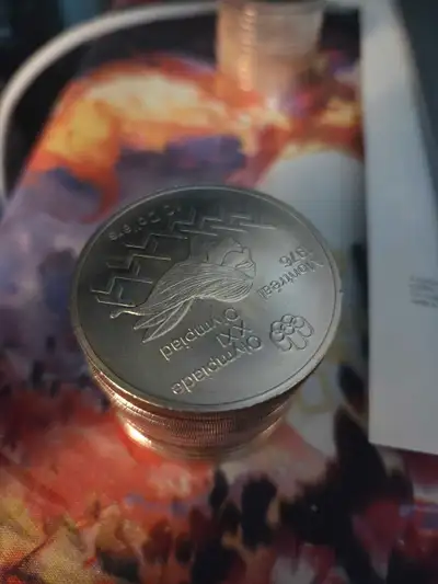 1976 Sterling Silver Canadian Olympics coins, View more