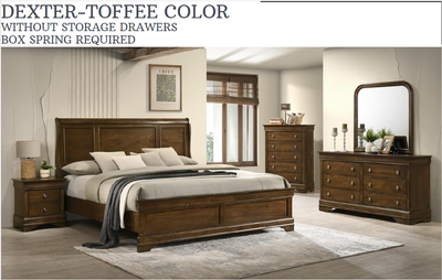 Dexter Bedroom Set - Toffee Color, View more