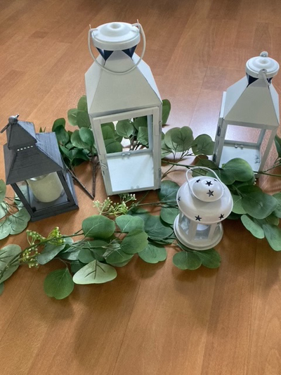 Selling Ikea lanterns used for outdoor wedding Large lanters $15 each - there are 3 total Small lant...