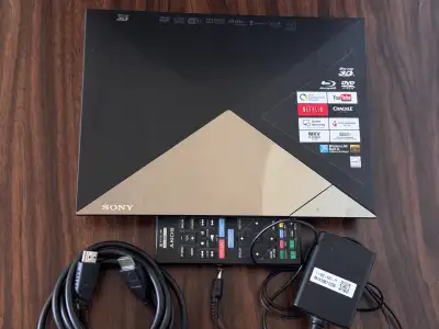 Sony 3D Blu-ray Player with Wi-Fi, View more