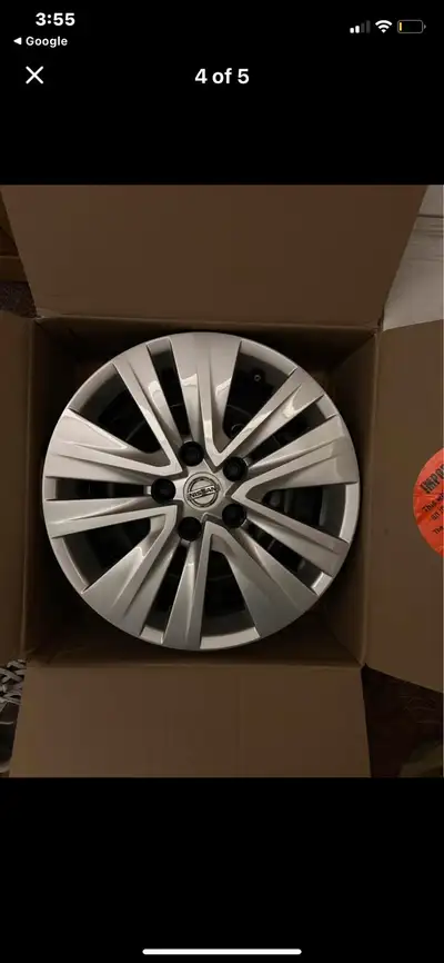 Or best offer Wheel Cover Hubcap 16" 40315-6LY0A 53110& rims Brand new off the lot. Replaced before...