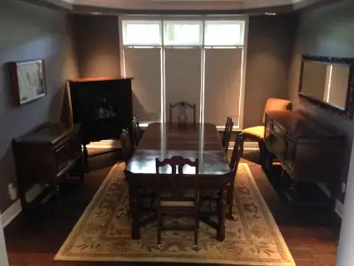Antique Dining Room Set, View more