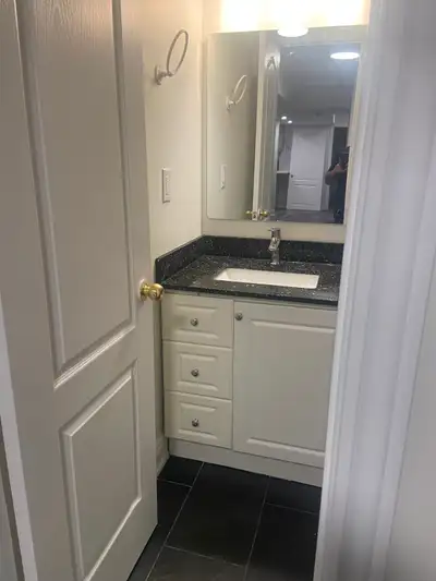 Brand new legal basement apartment. Separate entrance, close to highways 403, 401 and QEW. School an...