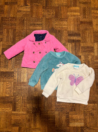 Baby girl spring jacket and sweaters