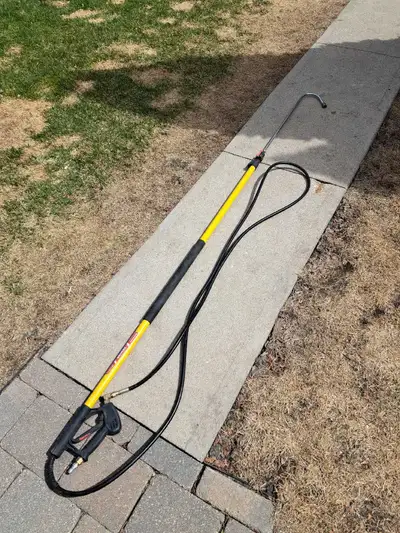 Pressure washer gutter wand, View more