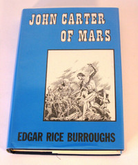JOHN CARTER of MARS Edgar Rice Burroughs 1st Edition CANAVERAL
