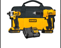 DeWALT  Cordless Drill/Driver and Impact Combo Kit