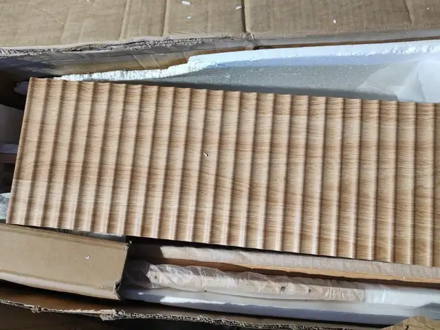 Fluted Dresser for Bedroom with 6 Drawers, 46" in Dressers & Wardrobes in City of Toronto - Image 8