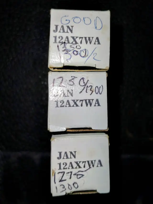 EVH Tone-Three Rare Vintage 1978Jan-12AX7WA-Sylvania Preamp Tube in Amps & Pedals in City of Toronto - Image 5