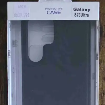 NEW Samsung Galaxy s23 Ultra Protective Case Black Reg Price $39.99+Tax