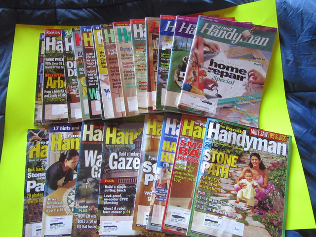 MAGAZINES - THE FAMILY HANDYMAN - 23 issues in Magazines in Bedford