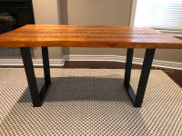 Heritage Maple Live Edge Dining Table - MADE IN CANADA
