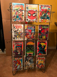 Comic Book Rack