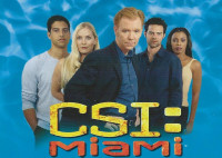 CSI Miami Card Set (100 cards) & Free Case