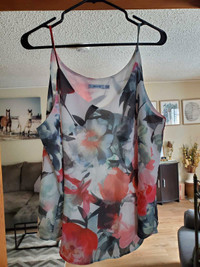 BRAND NEW WITHOUT TAGS RICKIS SIZE LARGE FANCY TANK TOP