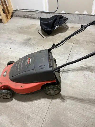 Black & Decker electric lawn mower
