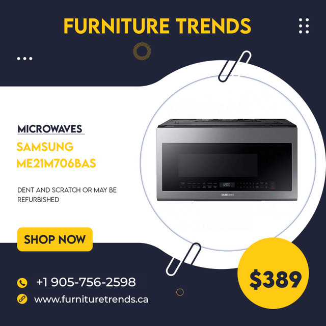 Today Special Deals on Microwave Starts From $279.99 in Microwaves & Cookers in Belleville - Image 3