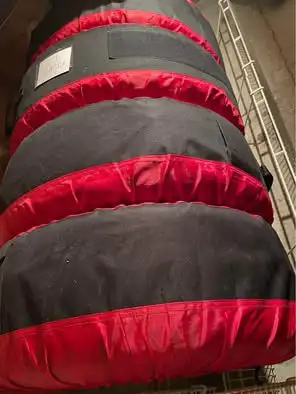 Complete set of four. Continental WinterContact SI 255/50 R 19 107H. 90% of thread. No patches or re...