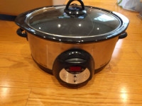 5.5 Qt Rival Crock Pot Stoneware - Cookers & Steamers - Windsor