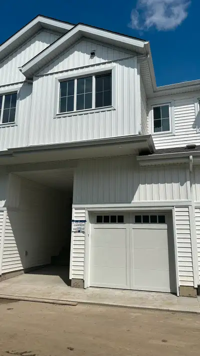 Brand new town house available for rent 3 bedrooms 2.5 bathrooms with single car garage a reac deck...