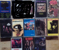 Punk metal cassette tapes