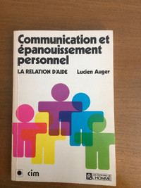 Livre "Communication et épanouissement personnel"