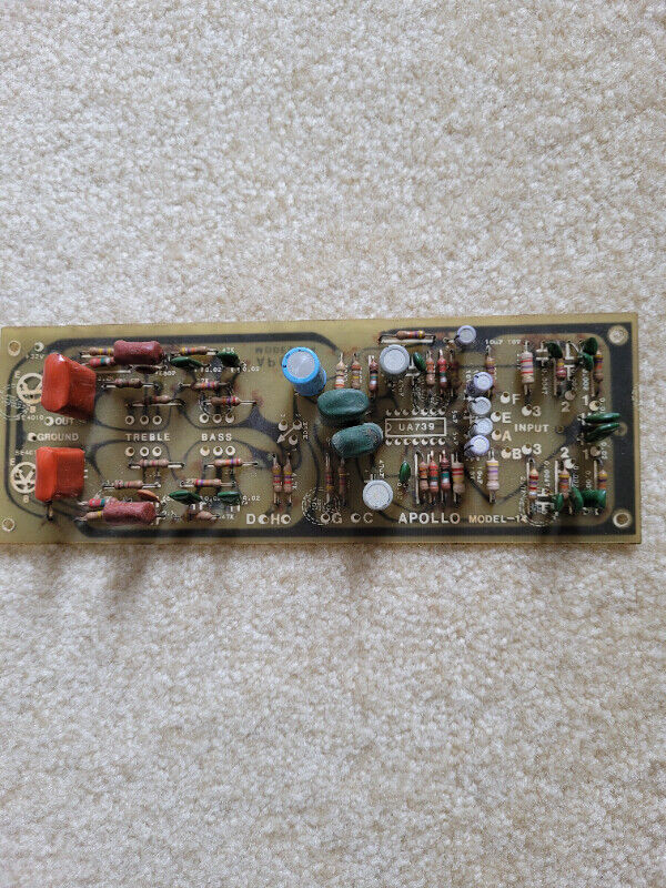 Stereo Pre-Amp.PCB using IC UA739C & Two Transisters SE4010 in Stereo Systems & Home Theatre in Markham / York Region