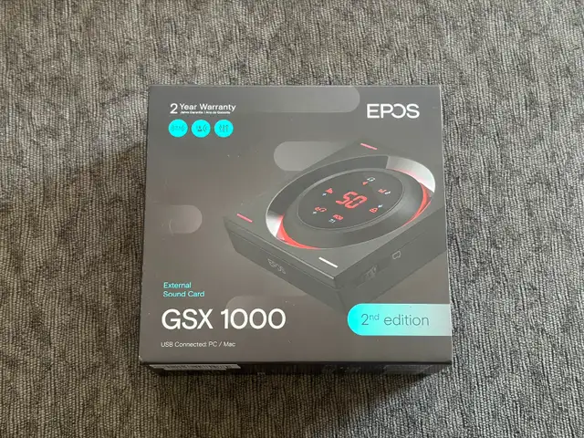 Sennheiser EPOS GSX 1000 external sound card 7.1 surround sound in Speakers, Headsets & Mics in Markham / York Region - Image 2