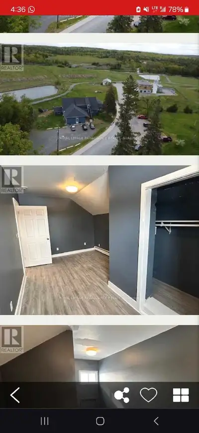 2 bedroom, 1 bath apt for rent