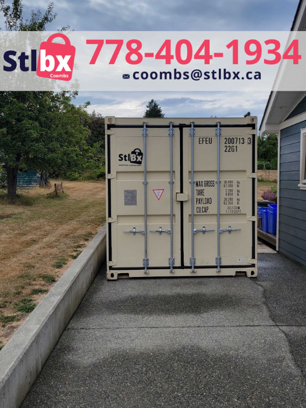 New 20ft Shipping Container in Coombs/Parksville for Sale! in Storage Containers in Port Alberni - Image 2