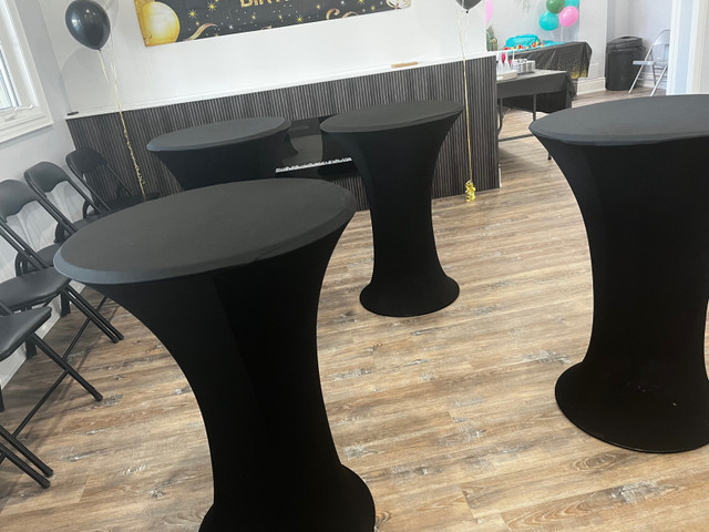 Cocktail/bar style tables for rent in Other in Mississauga / Peel Region - Image 2