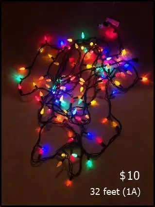 Strings of Christmas Lights $7 - $10 each, View more