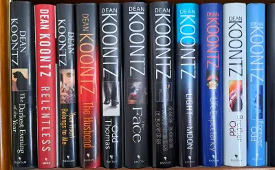Dean Koontz First Edition Hardcover Collection, View more