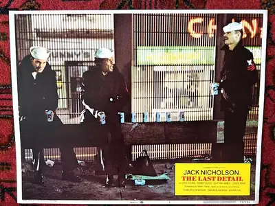 Original  THE LAST DETAIL (1973) 11 x 14" Lobby Card, View more