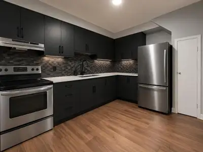 Matte Black Kitchen Cabinets | Custom Modern Kitchen Design, View more