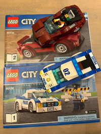 Lego police / robber cars