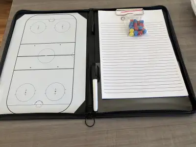 Fox 40 Pro Magnetic Folder, a coaching board and strategy tool, View more