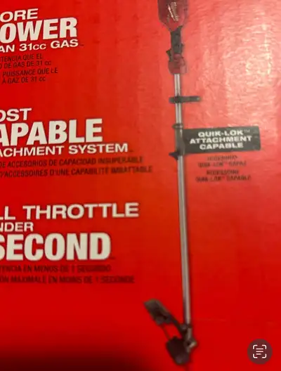 brand new Milwaukee M18 Fuel Quik-lok string trimmer 3016-20ST, View more
