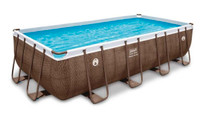 Coleman Pool w/ Intex Sand Filter, cover, & all chemicals