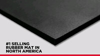 3x4 ft Premium Rubber  Flooring for Home Gym - ~  1 inch thick