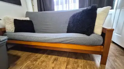 Futon and mattress, View more