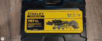 Stanley tools 197piece hand tool,socket set.