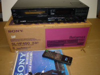 SONY SL-HF450 SUPER BETA HI-FI VIDEO MACHINE