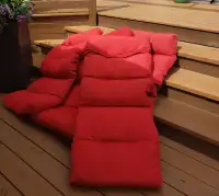 Coussins pour chaise de patio extérieur